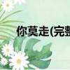 你莫走(完整版)歌詞（你莫走(完整版)）