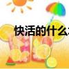 快活的什么填空名詞（快活的什么填空）
