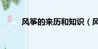 風箏的來歷和知識(風箏的來歷)