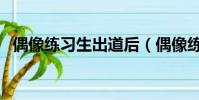 偶像練習生出道后(偶像練習生出道成員)