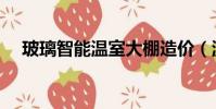 玻璃智能溫室大棚造價(溫室大棚造價)