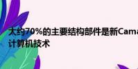 大約70%的主要結構部件是新Camaro獨有的得益于精巧的計算機技術