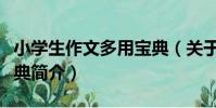 小學生作文多用寶典(關于小學生作文多用寶典簡介)