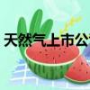 天然氣上市公司排名前十（天然氣上市公司）