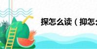 探怎么讀(抑怎么讀)