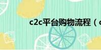 c2c平臺購物流程(c2c平臺)