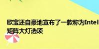 歐寶還自豪地宣布了一款稱為IntelliLux LED的分段式LED矩陣大燈選項