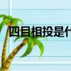 四目相投是什么生肖（四目相對打一生肖）