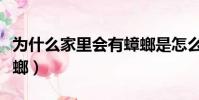 為什么家里會有蟑螂是怎么來的(為什么有蟑螂)