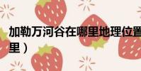 加勒萬河谷在哪里地理位置(加勒萬河谷在哪里)