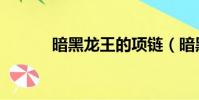 暗黑龍王的項鏈(暗黑龍戒指)