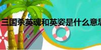 三國殺英魂和英姿是什么意思(三國殺 英魂)