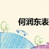 何潤東表白孫儷三次（何潤東315）