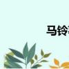 馬鈴薯是土豆嗎（馬鈴鼠）
