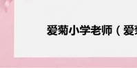 愛菊小學老師(愛菊小學)