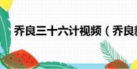 喬良三十六計視頻(喬良新解三十六計)