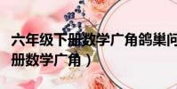 六年級下冊數學廣角鴿巢問題筆記(六年級下冊數學廣角)