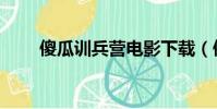 傻瓜訓兵營電影下載(傻瓜訓兵營)