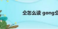 仝怎么讀 gong仝(仝)