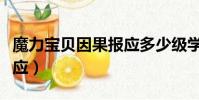 魔力寶貝因果報應多少級學(魔力寶貝因果報應)