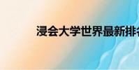 浸會大學世界最新排名(浸會)