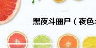 黑夜斗僵尸(夜色斗僵尸)