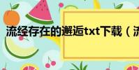 流經存在的邂逅txt下載(流經存在的邂逅)