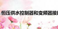 恒壓供水控制器和變頻器接線圖(恒壓供水)