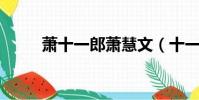蕭十一郎蕭慧文(十一郎 蕭慧文)