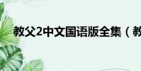 教父2中文國語版全集(教父2中文補丁)