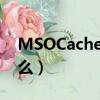 MSOCache是什么文件夾（msocache是什么）