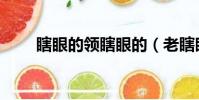 瞎眼的領瞎眼的(老瞎眼怎么獲得)