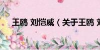 王鷗 劉愷威(關于王鷗 劉愷威的簡介)