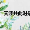 天涯共此時是什么（天涯共此時什么意思）