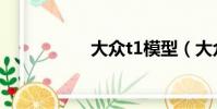 大眾t1模型(大眾t1)