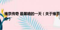 維京傳奇 最黑暗的一天(關于維京傳奇 最黑暗的一天的簡介)