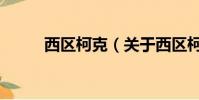 西區柯克(關于西區柯克的簡介)