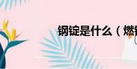 鋼錠是什么(燃鋼錠)