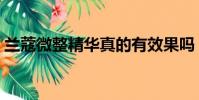 蘭蔻微整精華真的有效果嗎(蘭蔻微整精華)