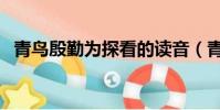 青鳥殷勤為探看的讀音(青鳥殷勤為探看)