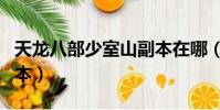 天龍八部少室山副本在哪(天龍八部少室山副本)