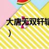 大唐無雙軒轅禁衛多少錢（大唐無雙軒轅禁衛）