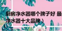 廚房凈水器哪個牌子好 最新十大排名(廚房凈水器十大品牌)
