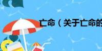 亡命(關于亡命的簡介)
