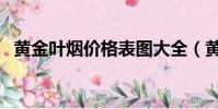 黃金葉煙價格表圖大全(黃金葉煙價格表)