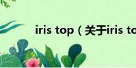 iris top(關于iris top的簡介)