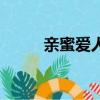 親蜜愛人（關于親蜜愛人的簡介）