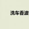 洗車香波和水蠟哪個好（洗車香波）