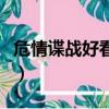 危情諜戰好看嗎（關于危情諜戰好看嗎的簡介）