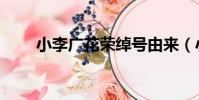 小李廣花榮綽號由來(小李廣花榮)